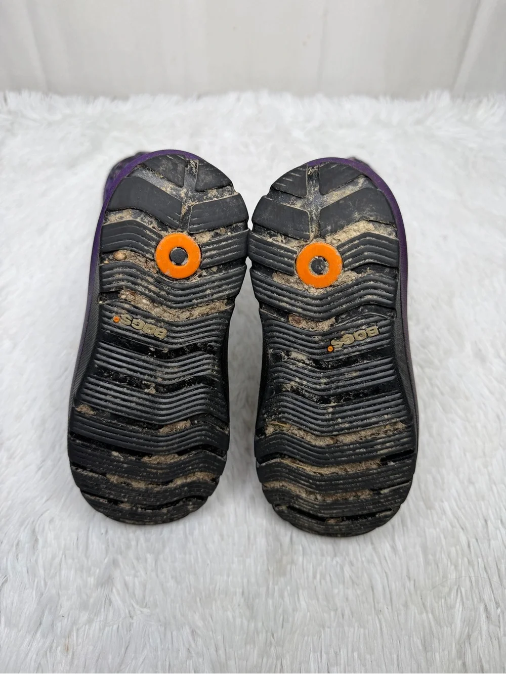 BOGS / Purple Spotted Neo Classic Winter Snow Boots / 12 (kids)